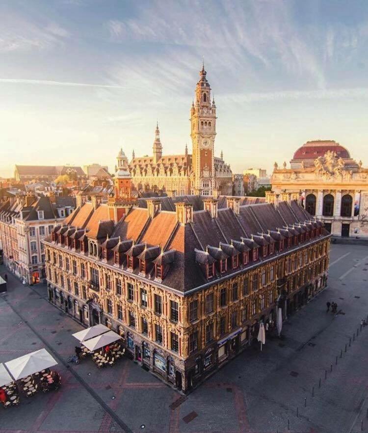 Appartement Design Hyper Centre Lille - Netflix Wifi Fibre - Parking Bagian luar foto