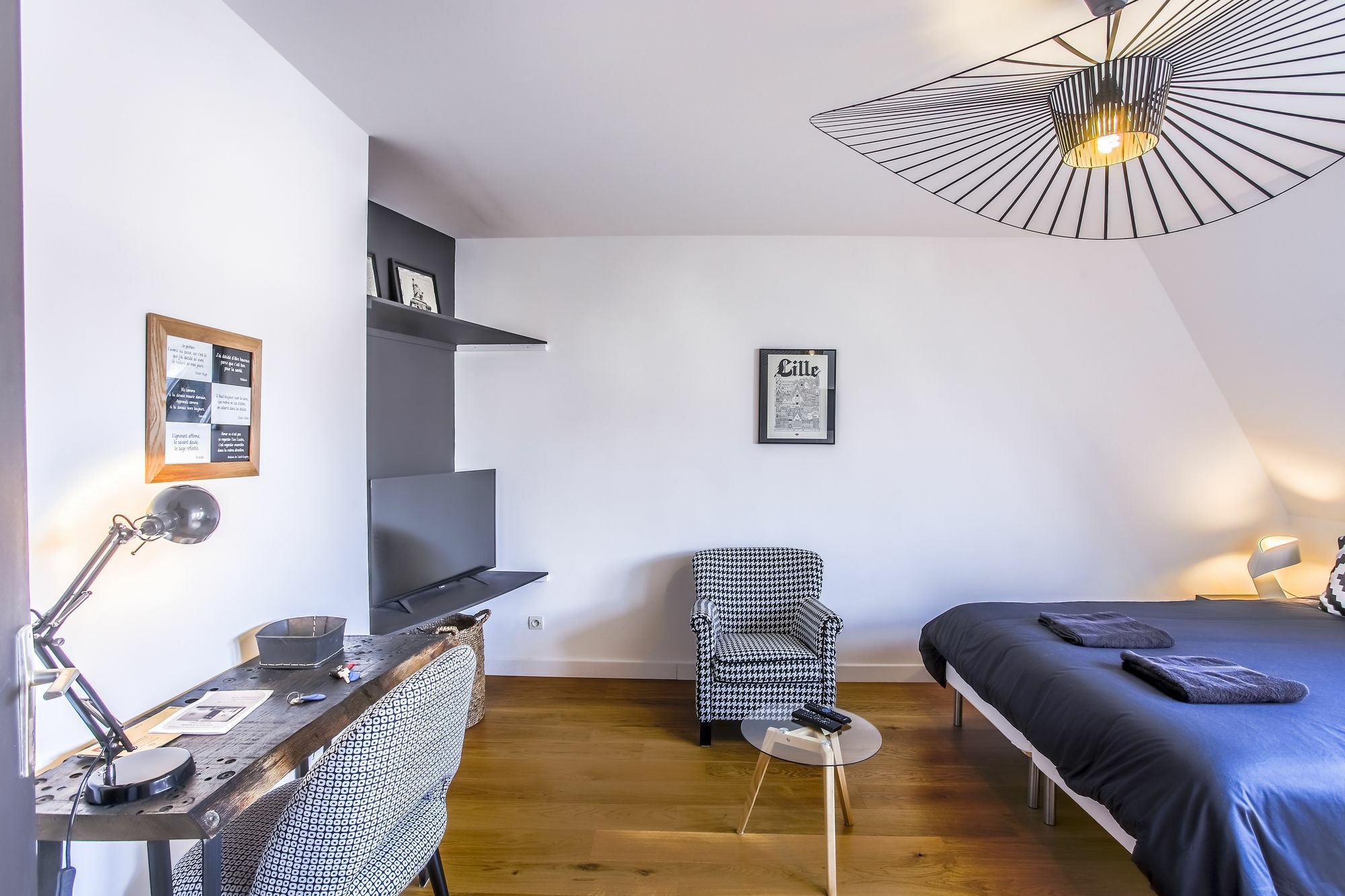 Appartement Design Hyper Centre Lille - Netflix Wifi Fibre - Parking Bagian luar foto